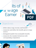 Benefits of A Wage Earner