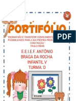 Portifólio Infantil V D Tarde