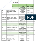 Lista Protocolar