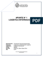 Apunte - # - 1 Logistica Internacional