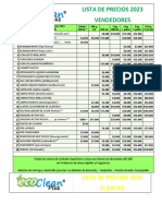 Lista de Precios 2023