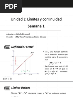 SEMANA 1 - U1-1 - Límite de Una Función - TERMINADO