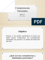 Competencias Parentales: Sesión 3 y 4