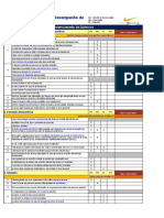 Checklist - Avaliação Do Desempenho de Ssma: Gerenciamento de Químicos