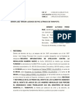 Apelacion A Sentencia de Alimentos