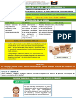 Educación para El Trabajo 1er Año - Semana 25: Profesora: Betty Napanga Año Y Secciones:1Ero Turno Mañana