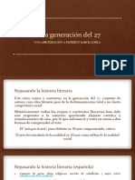 La Generación Del 27