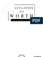 2010 - RICS - Calculation of Worth