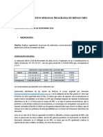 INFORME PLAN DE TRABAJO DEL 1 AL 20 DE NOVIEMBRE 2020 Ok