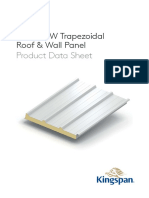 Kingspan ks1000rw Trapezoidal Roof Wall Data Sheet en NZ