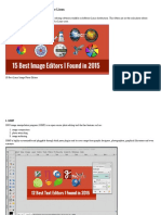 15 Best Linux Photo-Image Editors For Linux