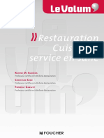 Restauration Cuisine Et Service en Salle: K D A C C F G