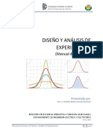 Diseño y Análisis de Experimentos (Manual de Prácticas)