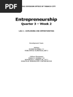 Entrepreneurship Week 2