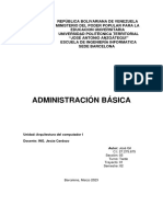 Administracion Basica