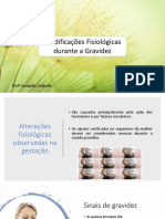 Alterações Fisiológicas Da Gestação e Pré-Natal