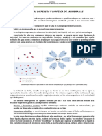 Sistemas Dispersos Y Biofísica de Membranas: Soluciones