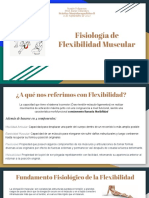 Fisiología de Flexibilidad Muscular: Práctica Musculoesquelético II