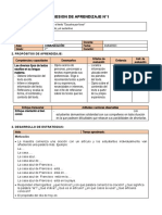 2° Grado - Sesiones Del 03 Al 05 de Abril