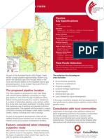 Selecting A Pipeline Route