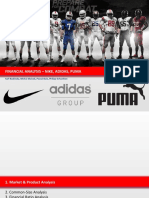 Adidas Nike Puma Financial Analysis