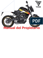 Manual de Propietario Voge 125R Espanol - Compressed