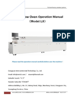 I.C.T Reflow Oven L8 Manual V1.0