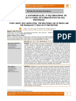 Estudo Sobre A Automedicação, o Uso Irracional de Medicamentos e o Papel Do Farmacêutico Na Sua P