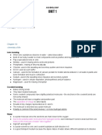 Edexcel IAL Biology Unit1