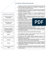 Ejercicio Relacionar Columnas Comunicación