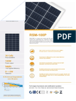 Dataseet Resun - Rsm100p - 100w