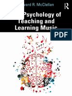 The Psychology of Teaching and Learning Music