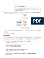 Visual C++ MFC Application - File IO Operations