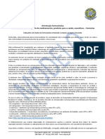 Orientação Farmacêutica Armazenamento Inadequado de Medicamentos, Produtos para A Saúde, Cosméticos - Farmácias