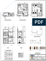 A-01 Arquitectura 1er, 2do Piso y Azotea