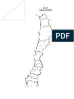 HISTORIA 2° FICHA Mapa de Chile.