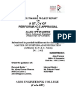 Performance Appraisal Allied Nippon