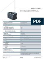 Hoja de Datos 6ES7214-1AG31-0XB0: Información General