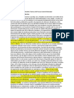 Análisis y Reflexión Sobre Modelos Teóricos Del Proceso Salud