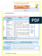 Sesion Plan Lector Dia de La Tierra