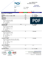 Química de 24 Elementos: Glucosa Nitrógeno de Urea en Sangre (BUN) Urea Creatinina Ácido Úrico Colesterol