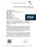 Certificado de Operatividad GP-42