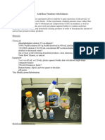 Balancesph Meters - Acid Base Titrations With Balances Lab