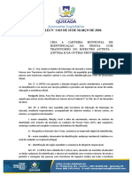 Assessoria Legislativa: Autógrafo de Lei #3.023 de 18 de Março de 2020