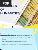 Lesson-1-The Study of Humanities