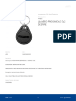 f04532 Llavero Proximidad Ev2 Desfire