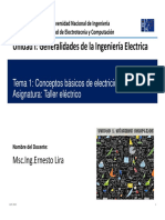 Conceptos de Corriente - Electrica - y - Resistencia