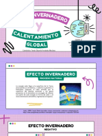 Efecto Invernadero y Calentamiento Global