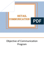 Retail Communication Mix