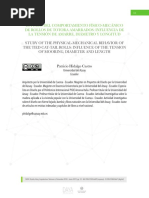 Estudio Del Comportamiento Físico-Mecánico de Rollos de Totora Amarrados: Influencia de La Tensión de Amarre, Diámetro Y Longitud